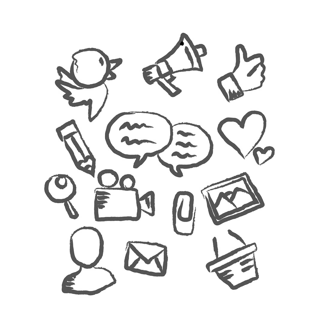 social media icons
