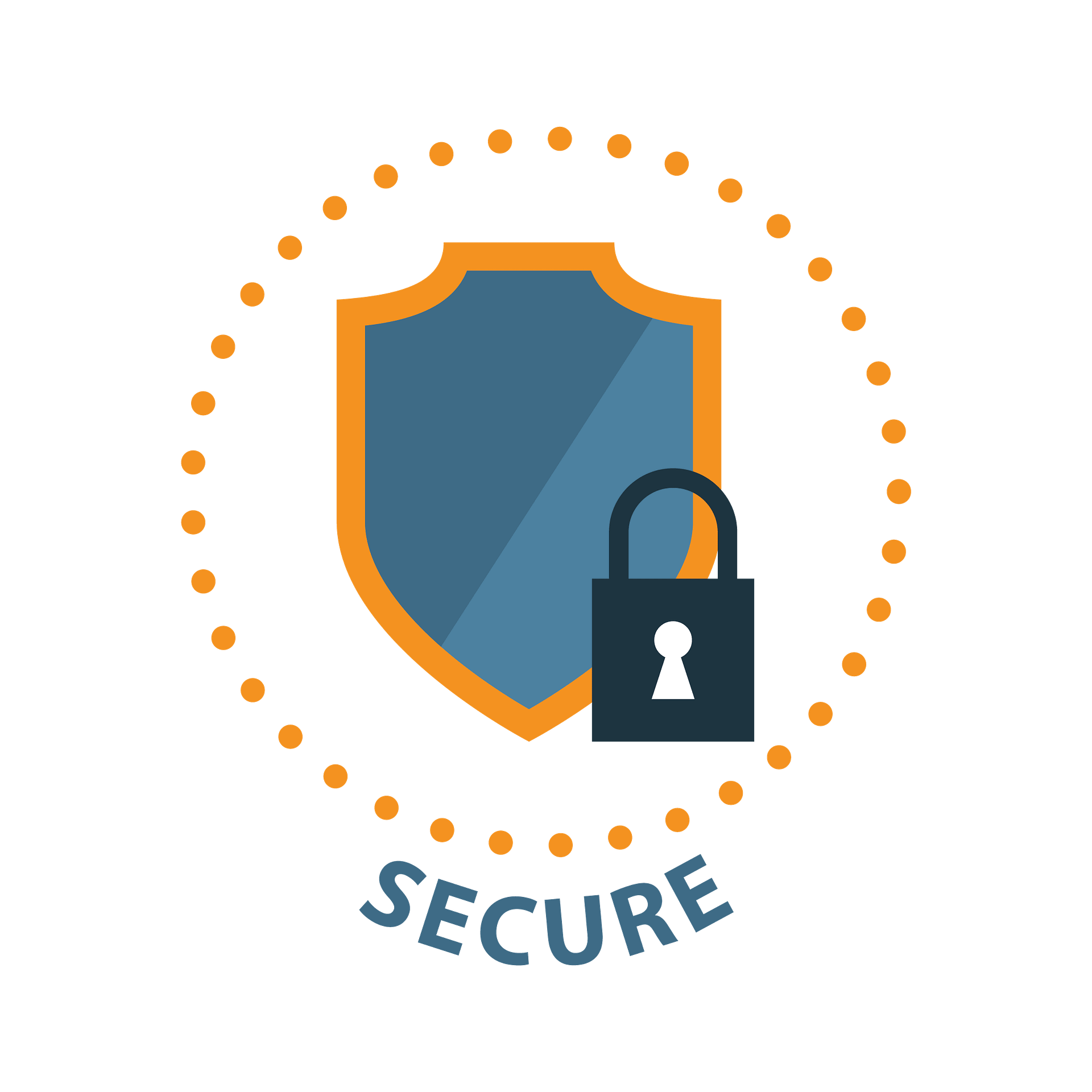 Secure logo